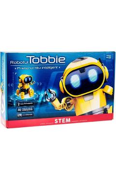 Kit de constructie Robot Tobbie cu inteligenta artificiala