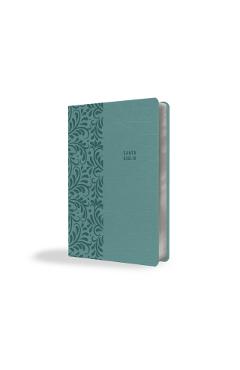 Biblia Reina Valera Letra Súper Gigante, Símil Piel Aguamarina / Spanish Bible R Eina Valera Super Giant Print, Aquamarine Leathersoft - Reina Valera 1909