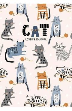 Cat Lover\'s Blank Journal: A Cute Journal of Cat Whiskers and Diary Notebook Pages (Cat Lovers, Kittens, Daydreamers) - Aria Jones