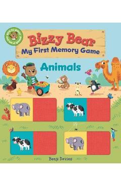 Bizzy Bear: My First Memory Game: Animals - Benji Davies