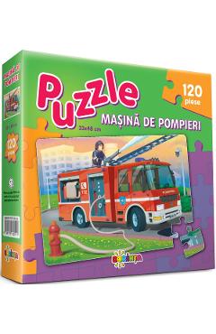 Puzzle 120. Masina de pompieri