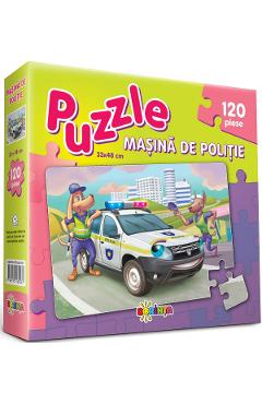 Puzzle 120. Masina de politie