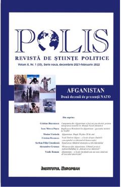 Polis Vol.10 Nr.1 (35) Serie noua decembrie 2021-februarie 2022. Revista de stiinte politice - INSTITUTUL EUROPEAN