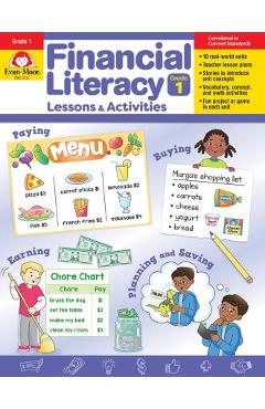Financial Literacy Lessons and Activities, Grade 1 - Teacher Resource - Evan-moor Corporation