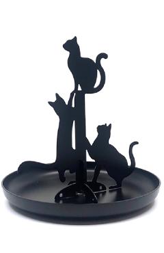 Suport bijuterii: Black Cats