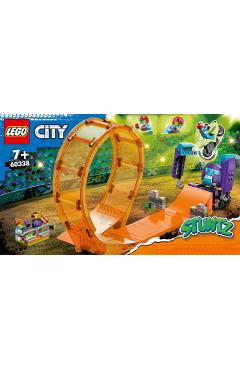Lego City. Cascadorie zdrobitoare in bucla