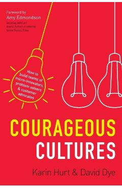 Courageous Cultures: How to Build Teams of Micro-Innovators, Problem Solvers, and Customer Advocates - Karin Hurt