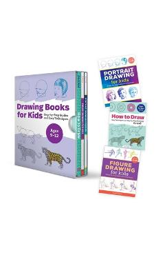 Drawing Books for Kids Box Set: Step-By-Step Guides and Easy Techniques - Rockridge Press