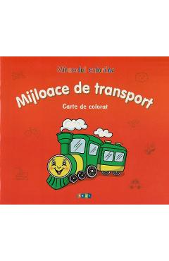 Mijloace de transport. Miracolul culorilor. Carte de colorat Autor Anonim