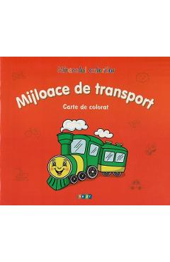 Mijloace de transport. Miracolul culorilor. Carte de colorat