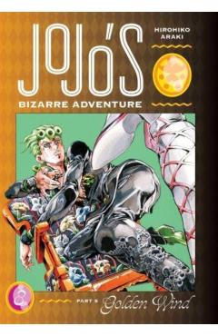 Jojo's Bizarre Adventure: Part 5--Golden Wind, Vol. 8 - Hirohiko Araki