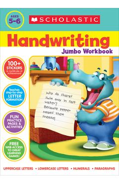 Scholastic Handwriting Jumbo Workbook - Scholastic