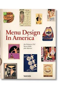 Menu Design in America, 1850-1985 - Steven Heller