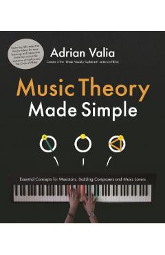 Music Theory Made Simple: Essential Concepts for Budding Composers, Musicians and Music Lovers - Adrian Valia