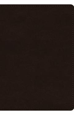 ESV Single Column Journaling Bible, Large Print (Trutone, Deep Brown) -