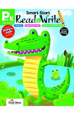 Smart Start: Read and Write, Prek Workbook - Evan-moor Corporation