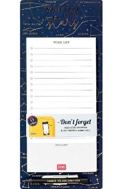 Carnet magnetic: don't forget. stars