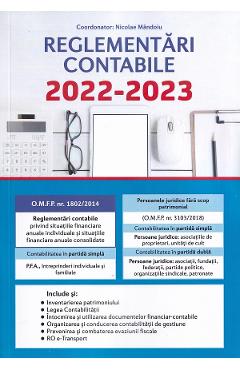 Reglementari contabile 2022-2023 – Nicolae Mandoiu 2022-2023