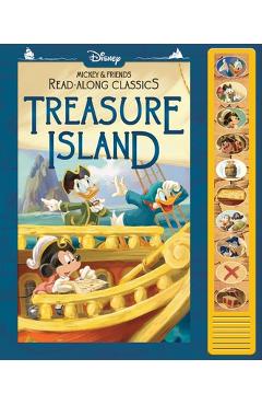 Disney Mickey and Friends: Treasure Island Read-Along Classics Sound Book: Read-Along Classics - Lee Crooks