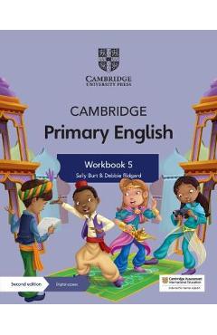 Cambridge Primary English Workbook 5 with Digital Access (1 Year) - Sally Burt