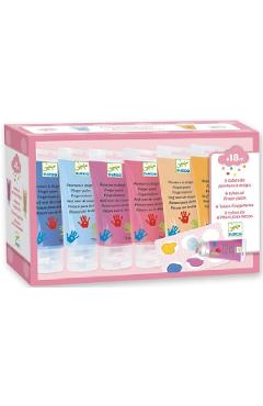 6 culori de pictat cu mana: Sweet