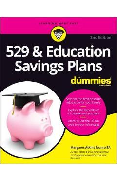 529 & education savings plans for dummies - margaret a. munro