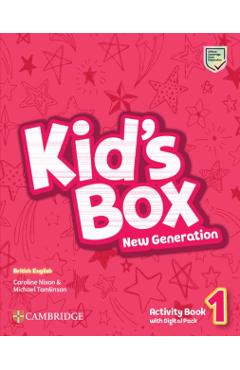 Kid's Box New Generation Level 1 Activity Book with Digital Pack British English - Caroline Nixon