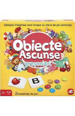 Joc educativ: Obiecte ascunse. Prescolari