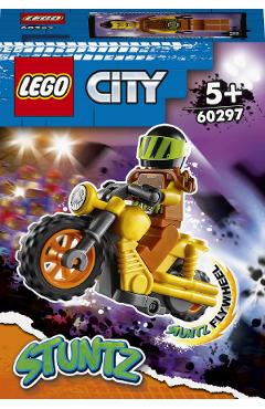 Lego City. Motocicleta de cascadorie pentru impact