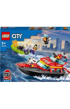 Lego City. Barca de salvare a pompierilor