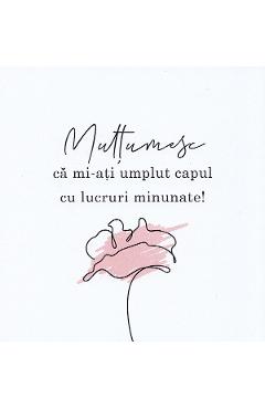 Felicitare pentru profesori: Multumesc