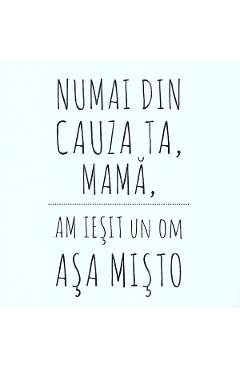 Felicitare pentru mama: vina mamei