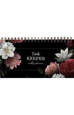 Planner saptamanal pentru taskuri: task keeper. fantasy roses