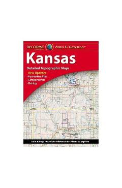 Delorme Atlas & Gazetteer: Kansas - Rand Mcnally