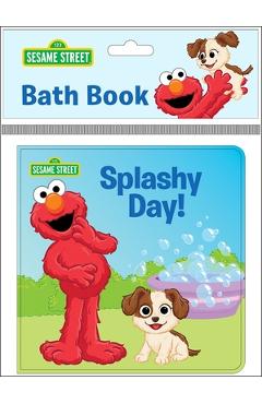 Sesame Street: Elmo\'s Splashy Day! Bath Book - Pi Kids