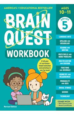 Brain Quest Workbook: 5th Grade Revised Edition - Workman Publishing