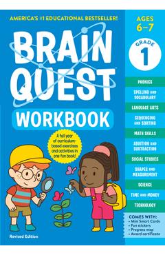 Brain Quest Workbook: 1st Grade Revised Edition - Workman Publishing