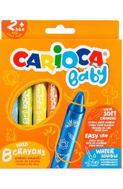 Creioane cerate: Baby Wild 8 culori