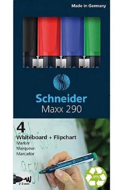 Set Whiteboard + Flipchart Marker 4 culori