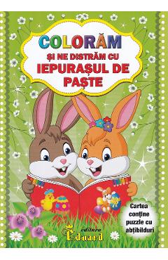 Coloram si ne distram cu iepurasul de paste - EDUARD