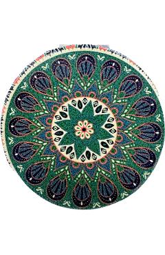 Oglinda mandala Verde