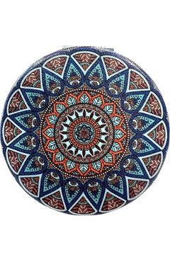 Oglinda mandala Turcoaz