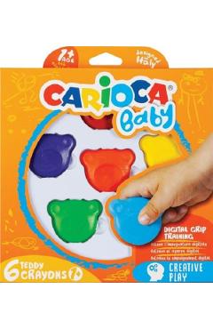 Creioane cerate Teddy Baby 1+