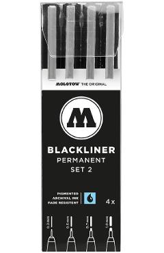 Permanent Blackliner Set 2. 4 bucati