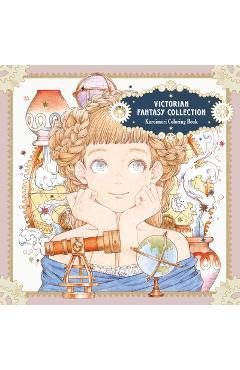 Victorian Fantasy Collection: Kuroimori Coloring Book - Kuroimori
