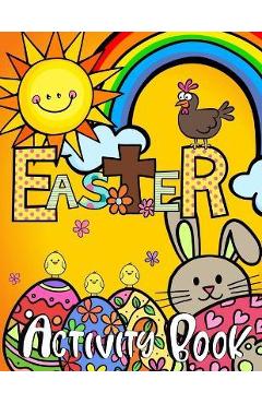 Easter activity book for kids - zazuleac world