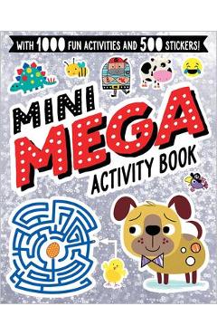 Mini mega activity book (silver) - make believe ideas