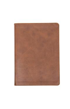 CSB He Reads Truth Bible, Saddle Leathertouch - He Reads Truth