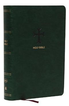 Nkjv, End-Of-Verse Reference Bible, Personal Size Large Print, Leathersoft, Green, Red Letter, Comfort Print: Holy Bible, New King James Version - Thomas Nelson