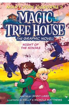Night of the Ninjas Graphic Novel - Mary Pope Osborne